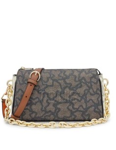 Bolso Duffle pequeño beige-negro TOUS Miranda