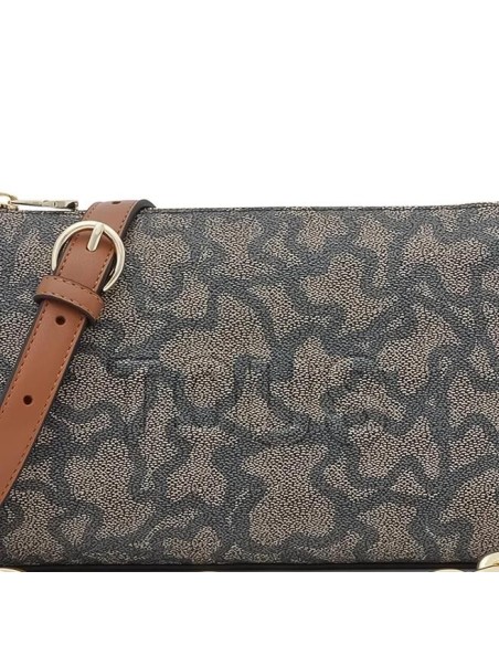 Bolso Duffle pequeño beige-negro TOUS Miranda