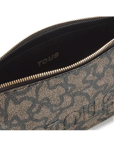 Bolso Duffle pequeño beige-negro TOUS Miranda