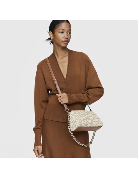 Bandolera beige Kaos Icon
