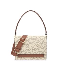 Bandolera mediana Audree beige Kaos Icon