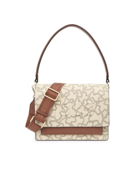 Bandolera mediana Audree beige Kaos Icon