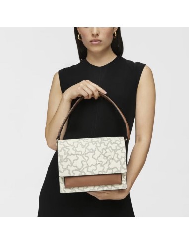 Bandolera mediana Audree beige Kaos Icon