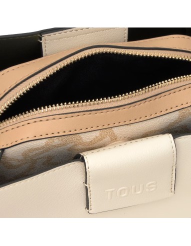 Bolso TOUS City pequeño Kaos Icon – color arena, bolso bandolera elegante