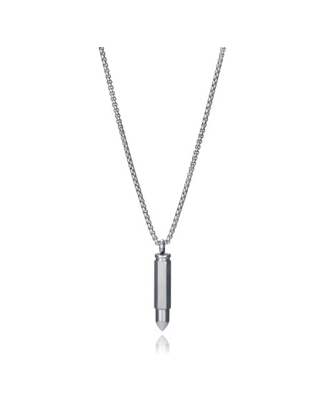 Collar Viceroy 14307C01000 Acero Hombre Colgante Bala • Estilo Masculino