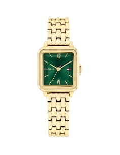 Reloj Tommy Hilfiger 1782858 – Mujer 24 mm acero dorado esfera verde