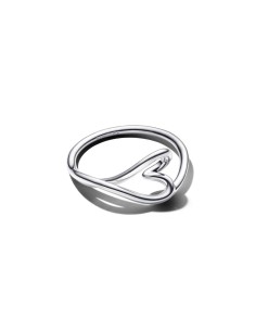Anillo Pandora Essence con corazón orgánico en plata 925 – 194361C00 2
