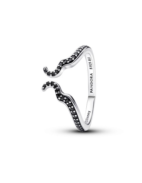 Anillo Pandora Disney Maléfica en plata 925 con cristales negros – referencia 194333C01