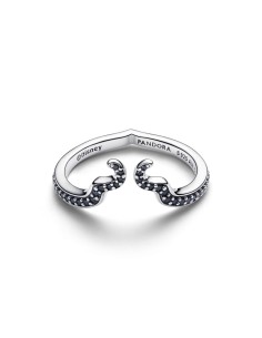 Anillo Pandora Disney Maléfica en plata 925 con cristales negros – referencia 194333C01 2