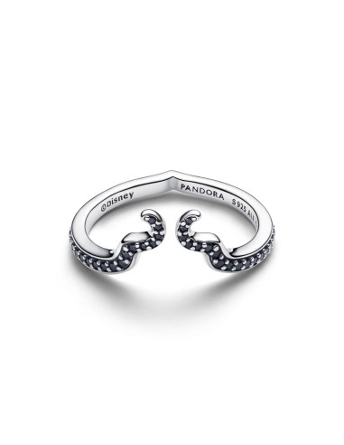 Anillo Pandora Disney Maléfica en plata 925 con cristales negros – referencia 194333C01