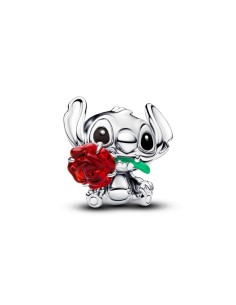 Charm Pandora Disney Stitch en vidrio Murano rojo y plata 925 – 794378C01