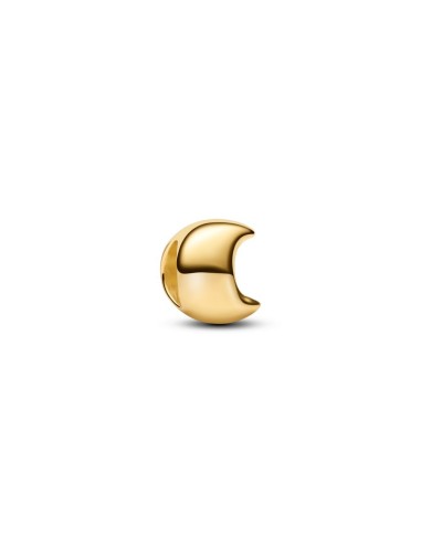 Charm Pandora Mini Luna en plata 925 con baño de oro de 14 k – 764516C00