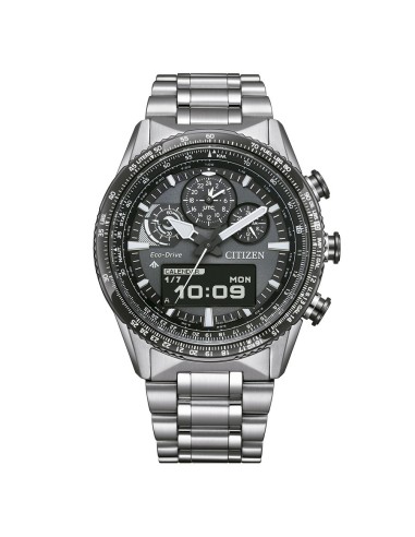 Reloj Citizen JV2006‑55H Promaster Skyhawk Eco‑Drive 43 mm Gris y Acero