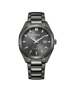 Reloj Citizen BM7625‑80H Eco‑Drive Unisex 38 mm Acero Gris con Fecha