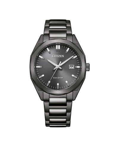 Reloj Citizen BM7625‑80H Eco‑Drive Unisex 38 mm Acero Gris con Fecha