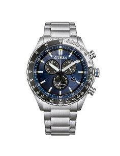 Reloj Citizen AT2569‑80L Chrono Sporty Eco‑Drive 43 mm Acero Azul