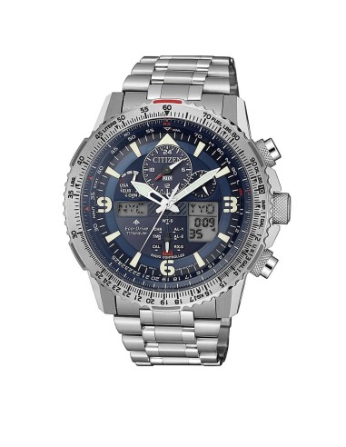 Reloj Citizen Promaster Titanio Worldtimer esfera azul