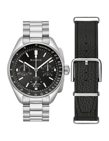 Reloj Bulova 96K111 Lunar Pilot Hombre – Cronógrafo Cuarzo Alta Precisión 43,5 mm