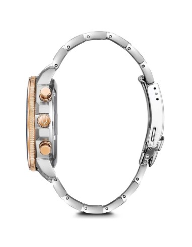 Reloj Bulova cronógrafo bicolor de hombre MARINE STAR