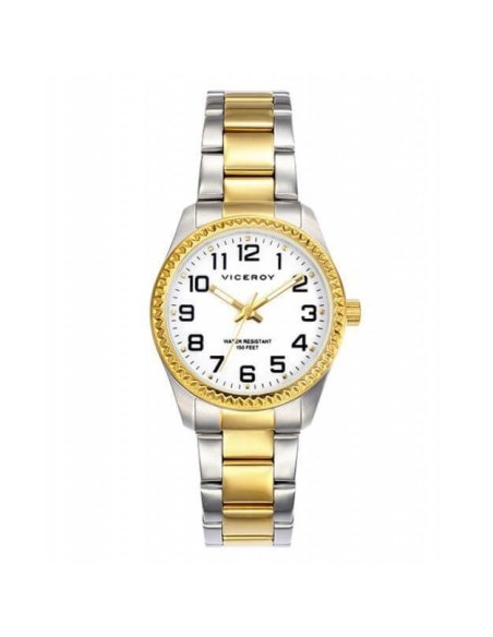 Reloj Viceroy de Mujer brazalete de acero bicolor  