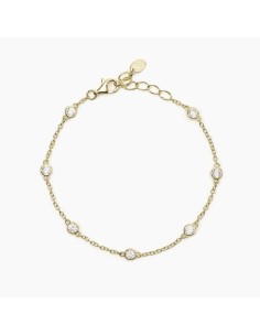 Pulsera de Plata con Circonitas Blancas – Pulsera Plata 925 Fina