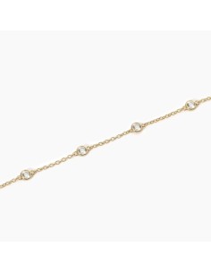 Pulsera de Plata con Circonitas Blancas – Pulsera Plata 925 Fina 2