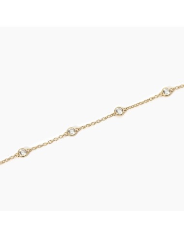 Pulsera de Plata con Circonitas Blancas – Pulsera Plata 925 Fina