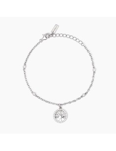 Pulsera de plata 925 con colgante del árbol de la vida y circonitas - Mabina Gioielli 2