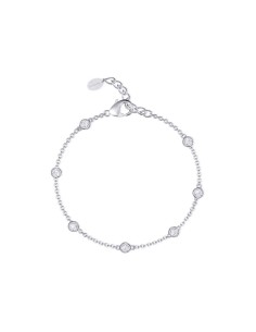 Pulsera de plata 925 con puntos de luz - Mabina Gioielli 2