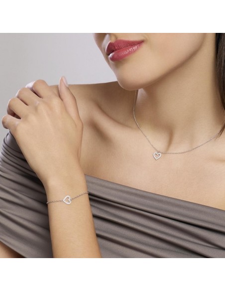 Collar Mabina My Diamond en Plata 925 con Diamantes Lab‑Grown 0,18 ct – Modelo 553811