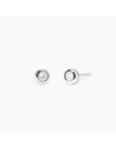 Pendientes Mabina My Diamond en Plata 925 con Diamantes Lab‑Grown 0,18 ct – Ref. 563905