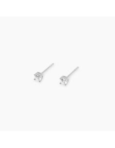 Pendientes Mabina 563893 – Pendientes punto luz en Plata 925 con Diamante Lab‑Grown 0,12 ct 2