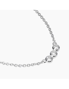 Gargantilla Mabina Trilogy en Plata 925 con Diamantes Lab‑Grown 0,027 ct – Ref. 553814 2