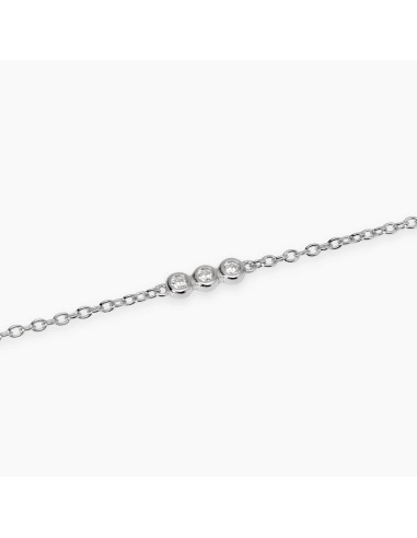 Pulsera Mabina My Diamond en Plata 925 con Detalle de Diamante Lab‑Grown – Ref. 534073