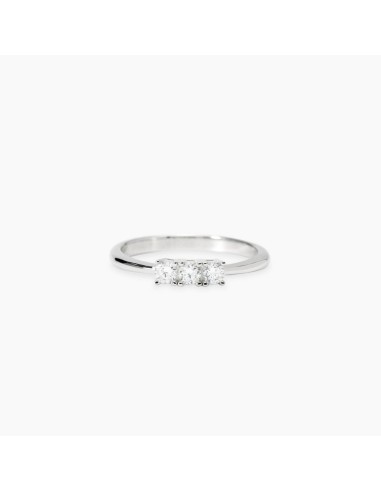 Anillo Mabina My Diamond en Plata 925 con Diamantes Lab‑Grown 0,27 ct – Ref. 523473