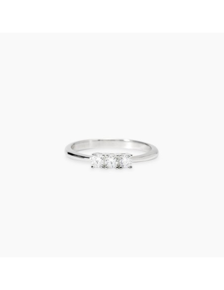 Anillo Mabina My Diamond en Plata 925 con Diamantes Lab‑Grown 0,27 ct – Ref. 523473