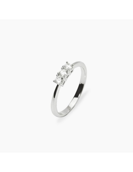 Anillo Mabina My Diamond en Plata 925 con Diamantes Lab‑Grown 0,27 ct – Ref. 523473