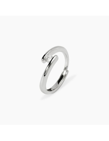 Anillo Mabina My Diamond en Plata 925 con Diamante Lab‑Grown 0,10 ct – Ref. 523472
