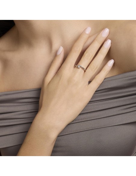 Anillo Mabina My Diamond en Plata 925 con Diamante Lab‑Grown 0,10 ct – Ref. 523472
