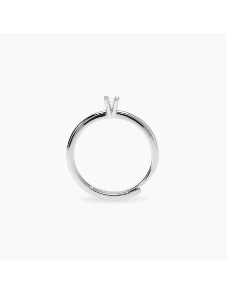Anillo Mabina 523470 – Anillo Solitario en Plata 925 con Diamante Lab‑Grown 0,06 ct