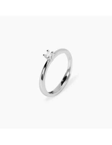 Anillo Mabina 523470 – Anillo Solitario en Plata 925 con Diamante Lab‑Grown 0,06 ct