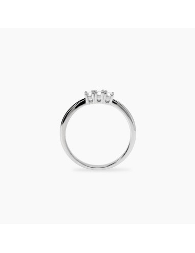 Anillo Mabina My Diamond en Plata 925 con Diamantes Lab‑Grown Trilogía 0,06 ct – Ref. 523469