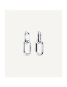 Pendientes Aros PILI con Perla y Baño de plata – VIDAL & VIDAL**