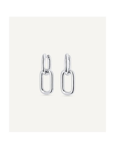 Pendientes Aros PILI con Perla y Baño de plata – VIDAL & VIDAL**