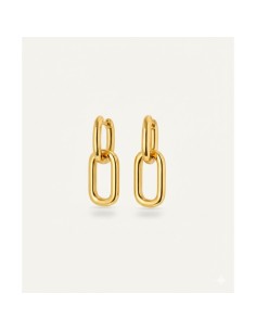 Pendientes Aros PILI con Perla y Baño de Oro – VIDAL & VIDAL**