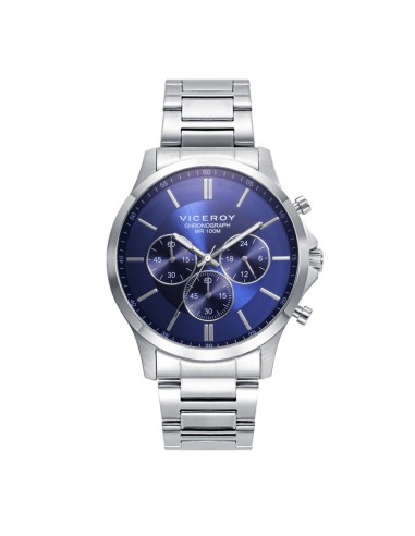 Reloj Viceroy Hombre 401291-37 Acero con Esfera Azul – Cuarzo Analógico