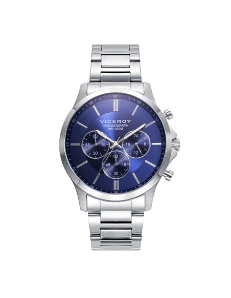Reloj Viceroy Hombre 401291-37 Acero con Esfera Azul – Cuarzo Analógico