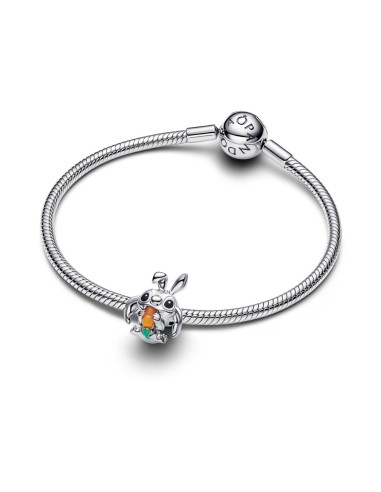 Charm Pandora Stitch conejo de Pascua Disney en plata de ley con esmalte – 794498C01