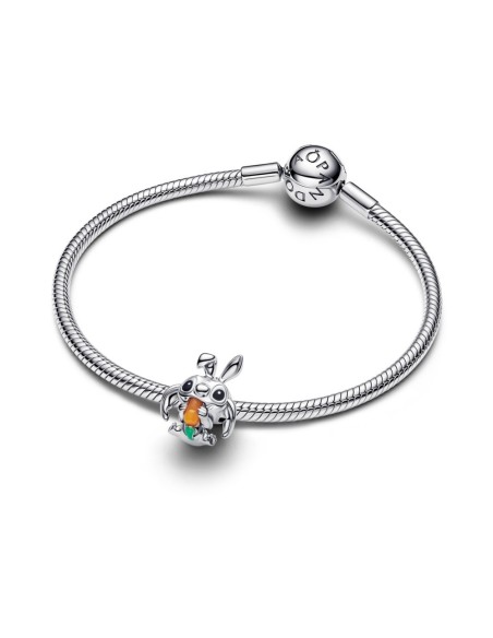 Charm Pandora Stitch conejo de Pascua Disney en plata de ley con esmalte – 794498C01