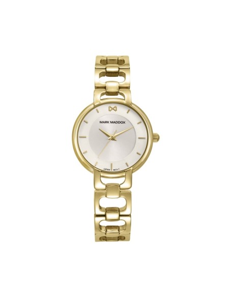RELOJ ACERO IP DORADO BRAZALETE SRA MM